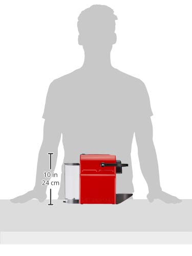 Innovexy – Machine à Café à Capsules Espresso, 19 Bars, Réservoir 0,7 L, Rouge Rubis