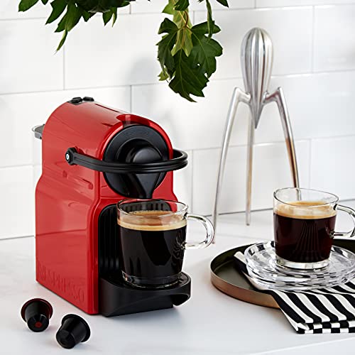 Innovexy – Machine à Café à Capsules Espresso, 19 Bars, Réservoir 0,7 L, Rouge Rubis