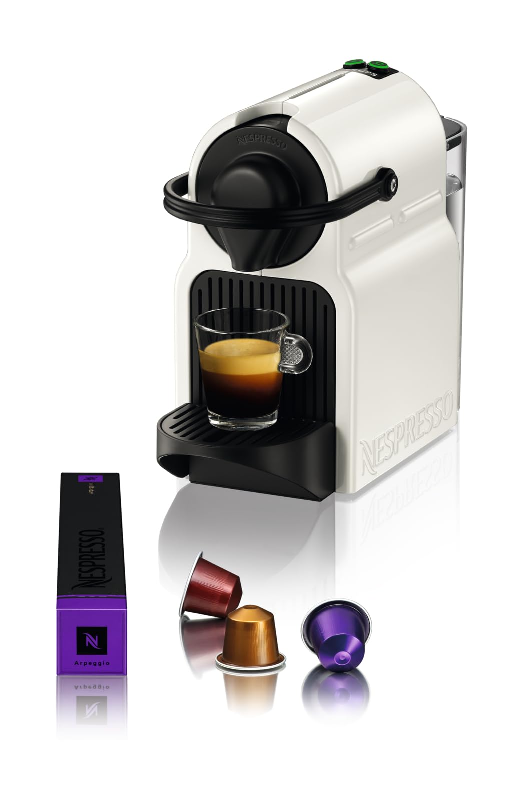 Innovexy – Machine à Café à Capsules Espresso & Lungo, 19 Bars, Réservoir 0,7 L, Blanc