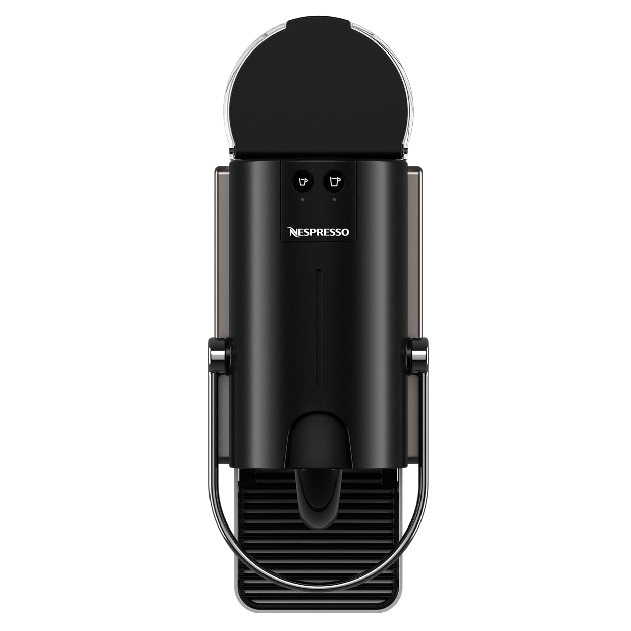 Innovexy – Machine à Café à Capsules Espresso & Lungo, Design Métal Compact, Titane
