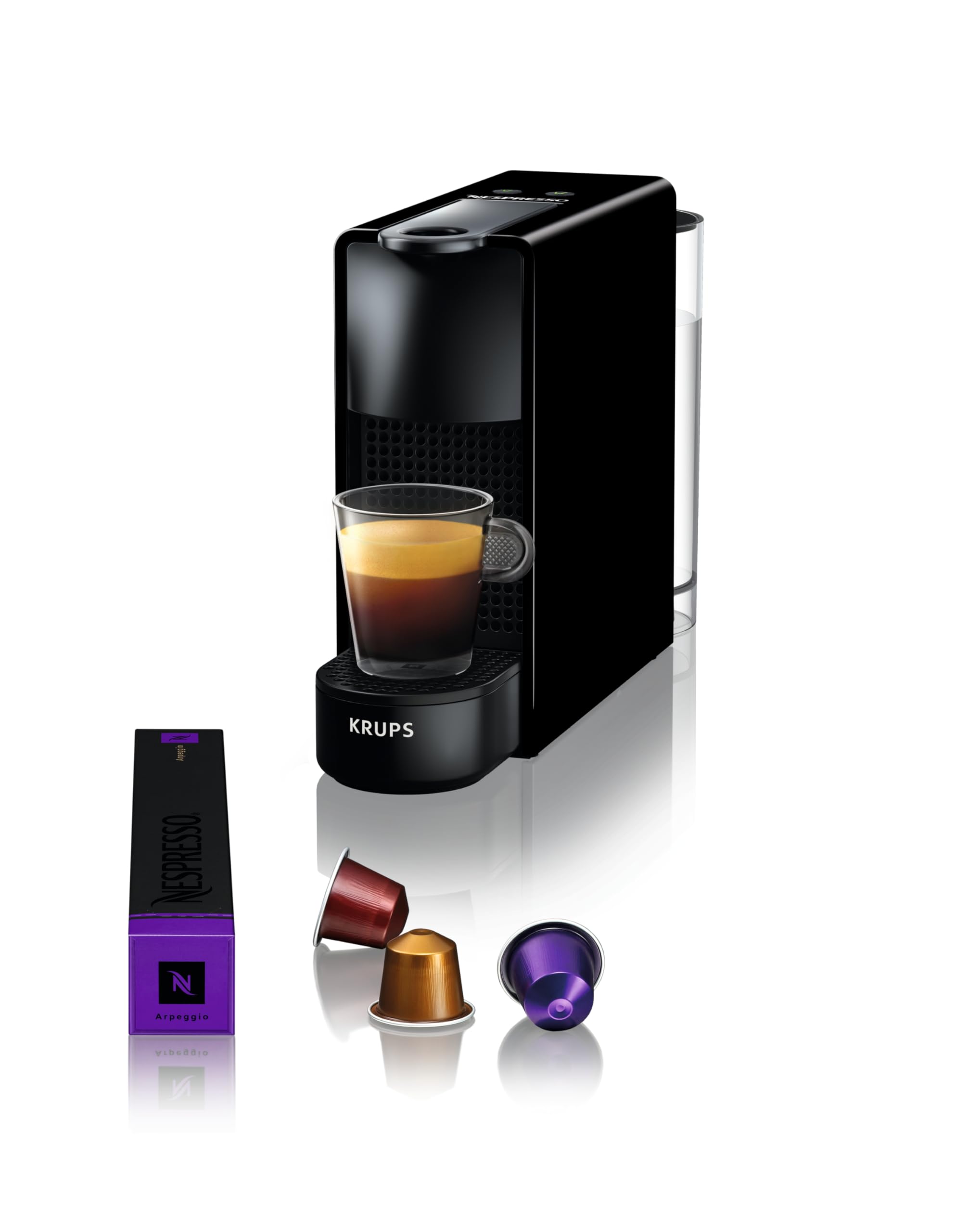 Innovexy – Machine à Café à Capsules Compacte, Espresso & Lungo, Noir
