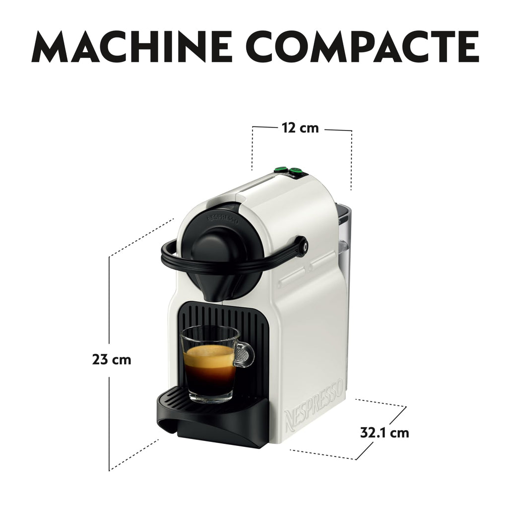 Innovexy – Machine à Café à Capsules Espresso & Lungo, 19 Bars, Réservoir 0,7 L, Blanc